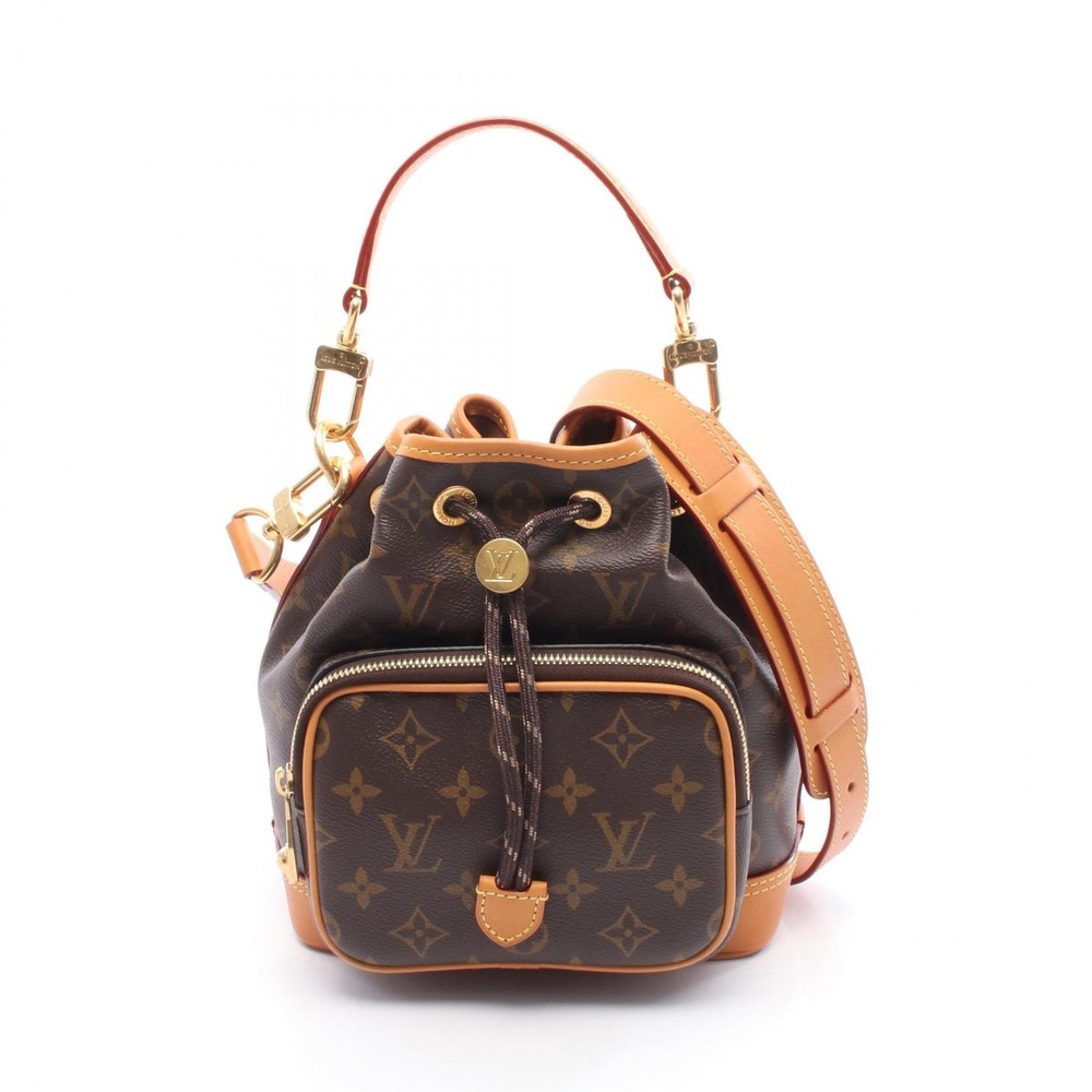 LOUIS VUITTON Noe Cargo 2Way Crossbody Shoulder Handbag M14017 Monogram canvas