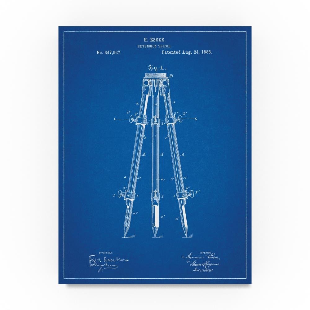 ALI22020-C1824GG Antique Extension Tripod, 18 x 24