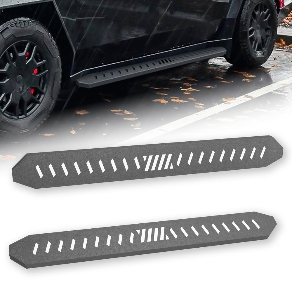 Tesla Cybertruck Running Boards Nerf Bar Step Rails 2024-2025