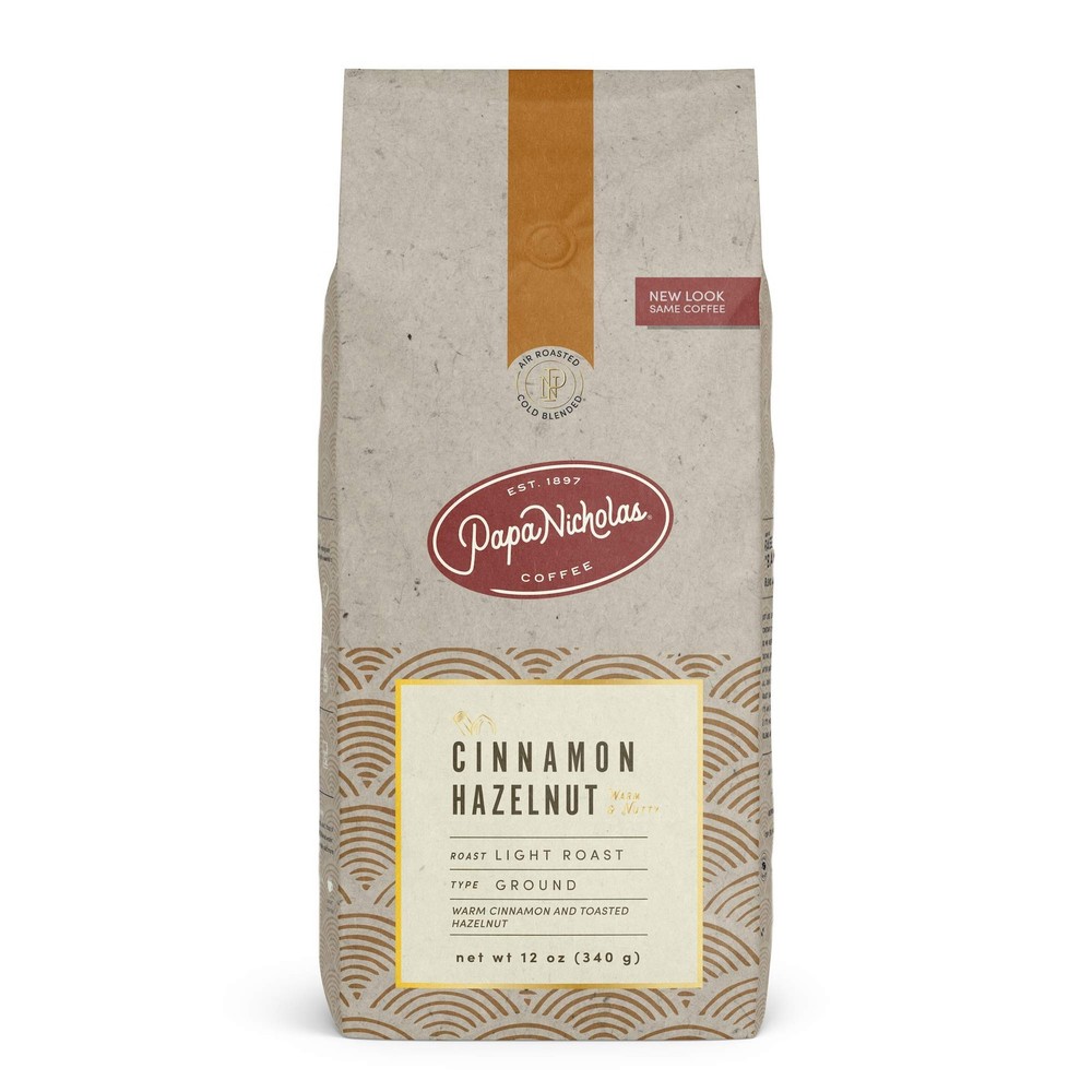 Cinnamon Hazelnut Whole Bean Coffee 10oz Bag
