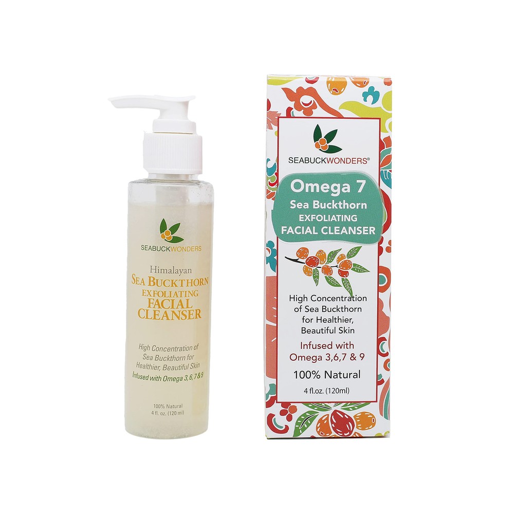 Organic Sea Buckthorn Exfoliating Cleanser, 4 FL OZ
