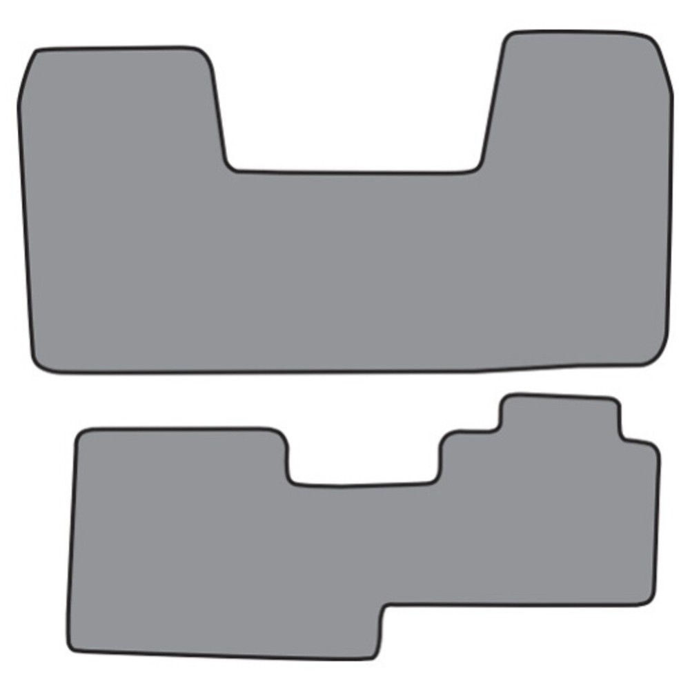 Floor Mats for 1988-1991 GMC R3500 Crew Cab (FM107 FM107R) Cutpile 2Pc