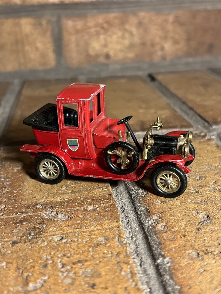 Vintage ✅ LESNEY MATCHBOX Model of Yesteryear Y-11 ✅ Packard Landaulet 1912 Red