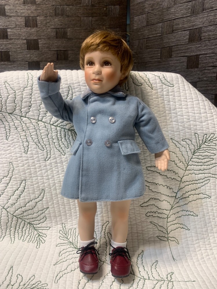 John John Kennedy Collection “Farewell Salute” Doll Danbury Mint
