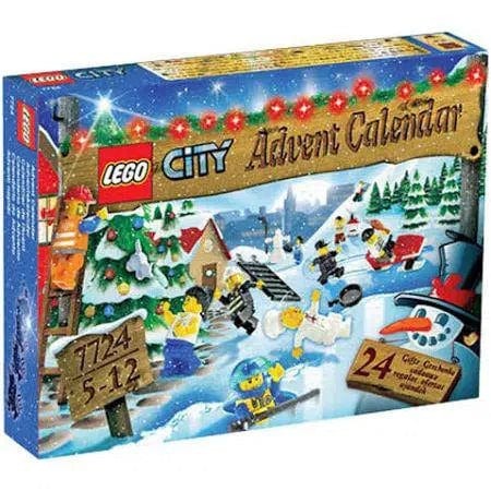 LEGO City Christmas Advent Calendar 2008 Set 7724 Holiday Building Fun