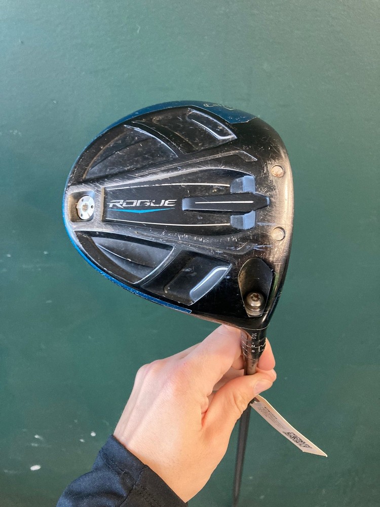 Driver para diestros Callaway Rogue usado para hombre (Senior Flex)