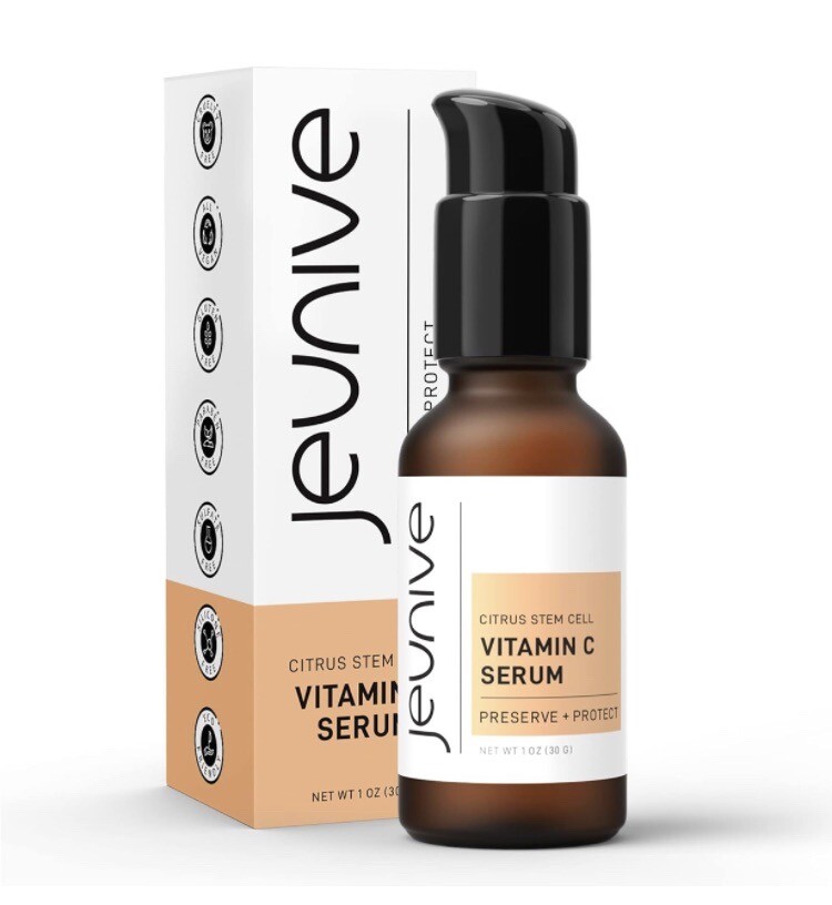 Jeunive Citrus Stem Cells Vitamin C Serum Anti-Aging Hyaluronic Acid PLS READ!