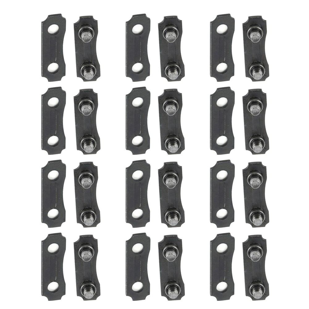 12 Sets Chainsaw Chain Links Repair Part Size 3/8LP Pitch - 0.050 Gauge