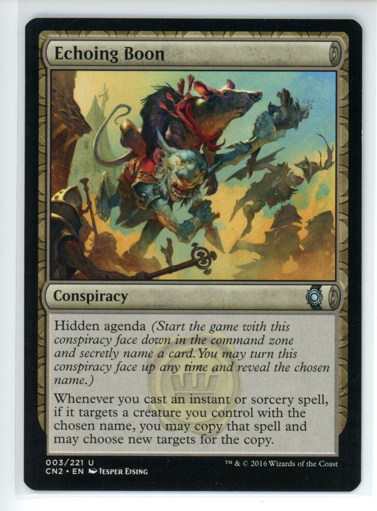 ECHOING BOON Take the Crown #3 CN2(NM)(MTG)