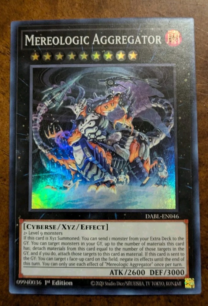 Mereologic Aggregator DABL-EN046 Super Rare 1st Ed Near Mint Yu-Gi-Oh!