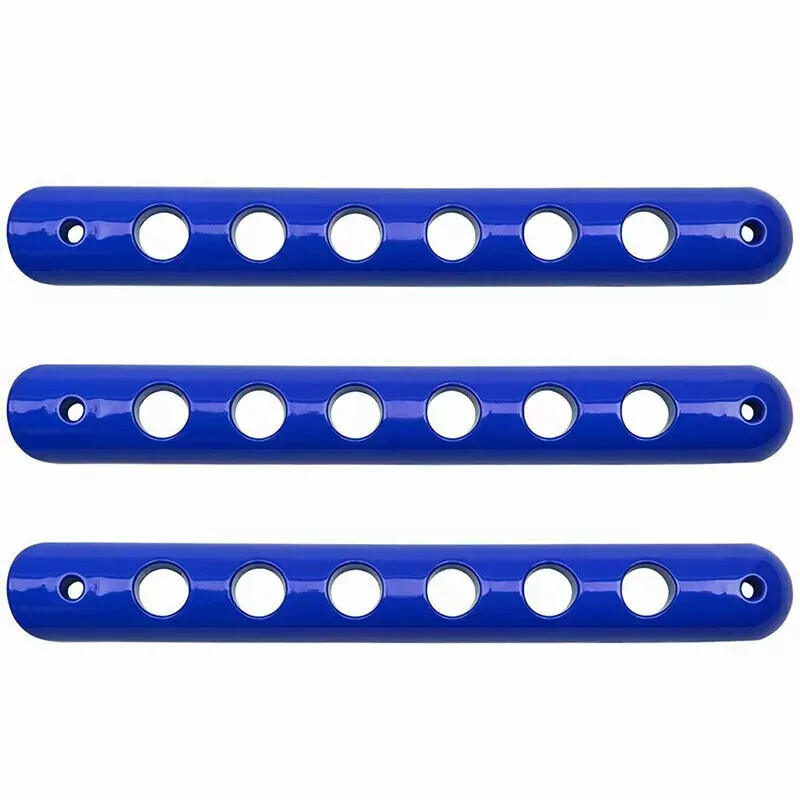 Door Handle Tailgate Aluminum Trim Insert for 2007-2018 Jeep Wrangler BLUE 3pcs