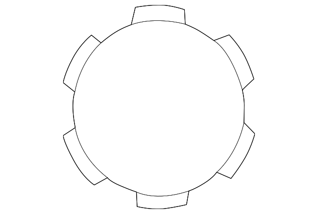 Genuine Nissan Center Cap 40343-31G00