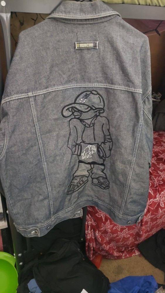 Trendy Huncho Denim Jacket for Streetwear Style