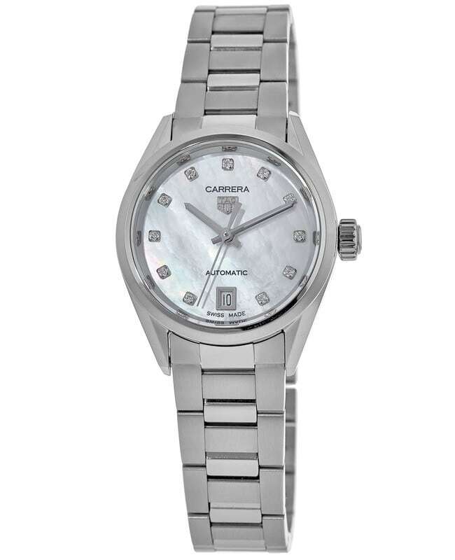 Tag Heuer Carrera Automatic MOP Dial Women's Watch WBN2412BA0621