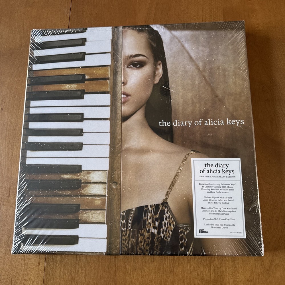 The Diary Of Alicia Keys 3LP Limited Edition Box Set Vinyl Me Please New 82/1000