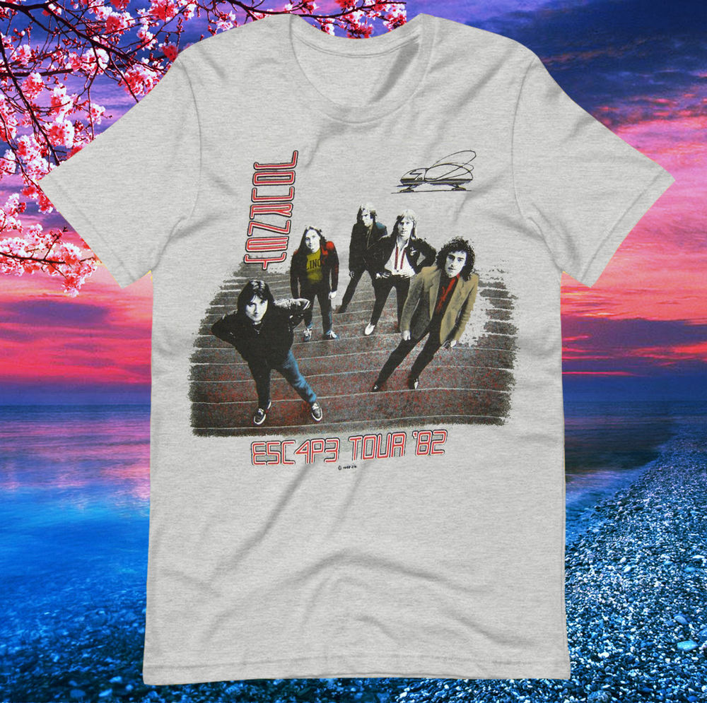 Vintage Concert JOURNEY 82 T Shirt Size S M L 234XL Cotton men Women