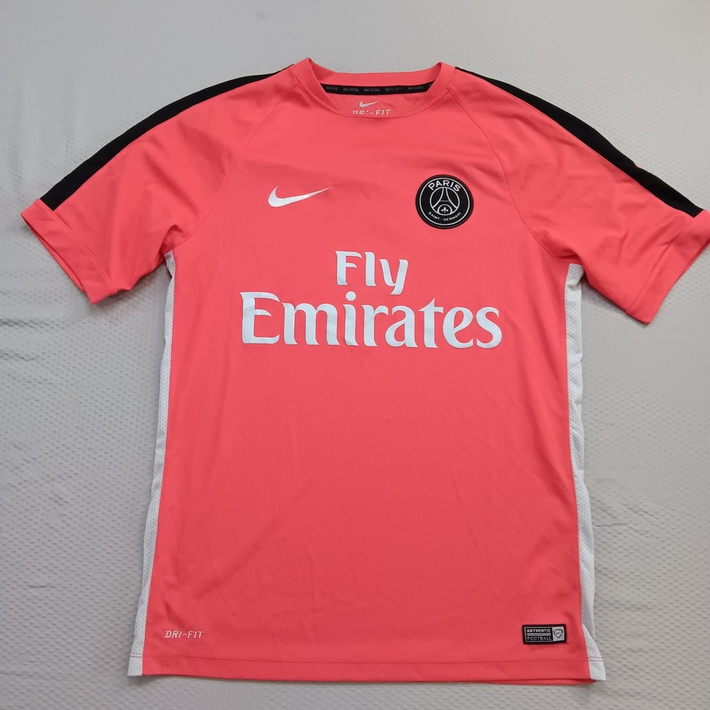 PSG Training Nike Shirt 2015 Paris Saint-Germain Jersey Football Trikot size M
