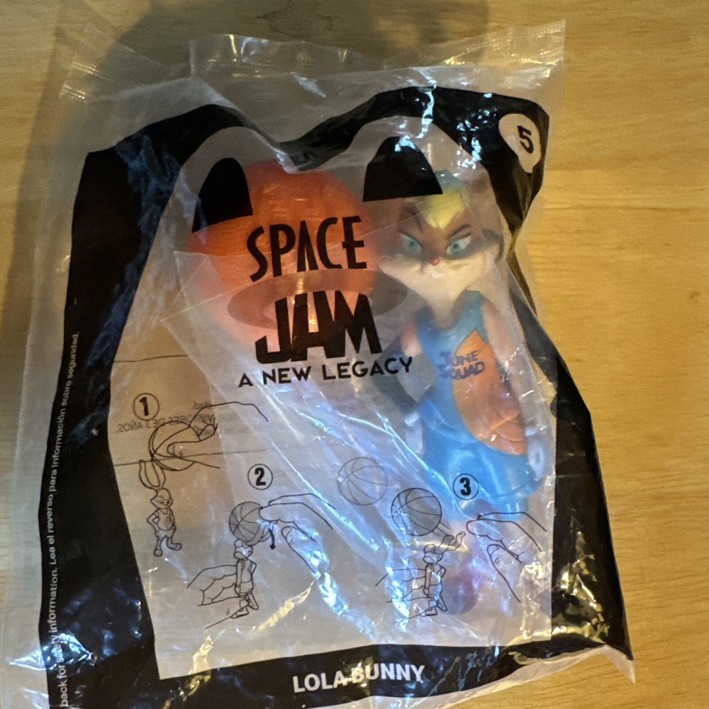 Space Jam A New Legacy Lola Bunny McDonald's Happy Meal Toy 2021 Sealed
