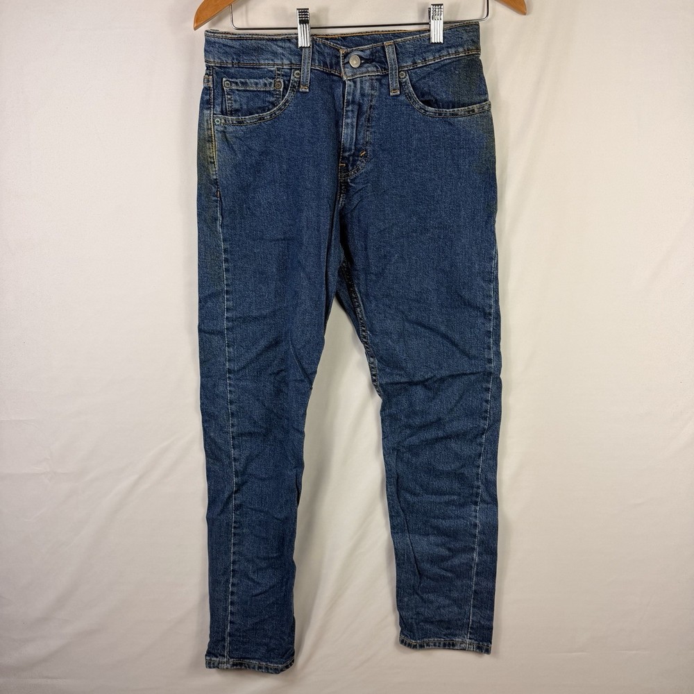 Levi's 512 Jeans Mens 28x30 Blue Slim Fit Taper Leg Light Wash Denim Stretch