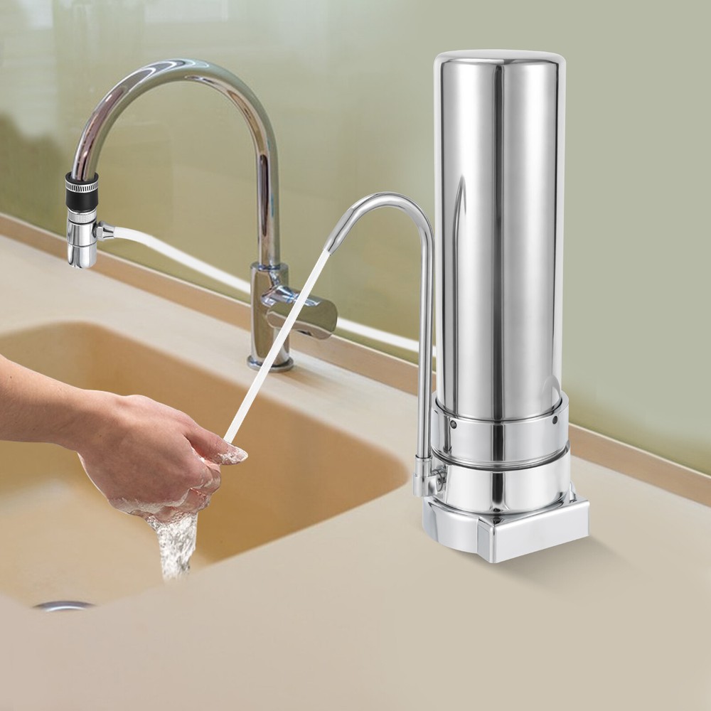 Stainless Steel Countertop Filter Water Filtration Filter Sink Drinking System