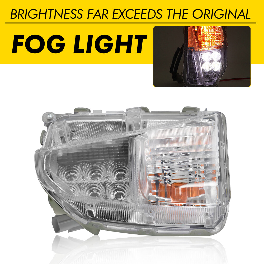 LED Fog Lights Bumper Lamp LH Side Left For 2012 2014 2013 2015 Toyota Prius USA