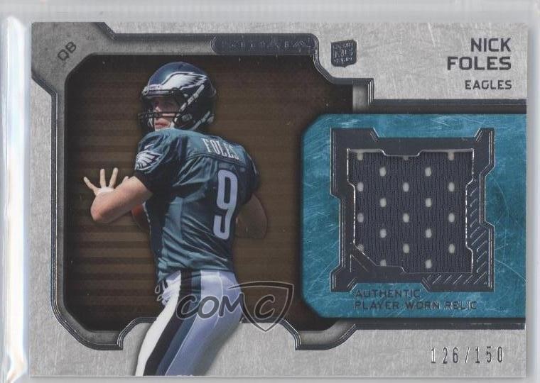 2012 Topps Strata Rookie Relics Bronze Nick Foles #RR-NF RC /150