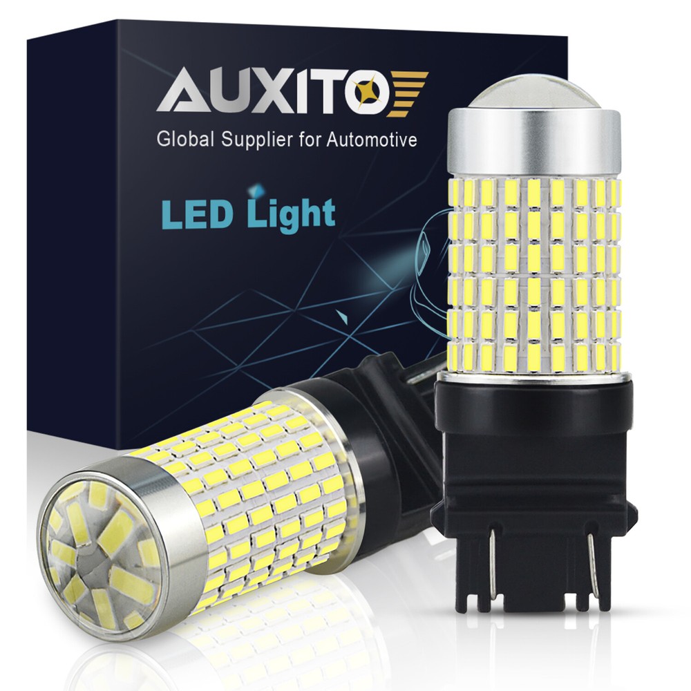 AUXITO 3157 3156 3057 SMD LED Reverse Brake Turn Signal Light Bulb 6000K White