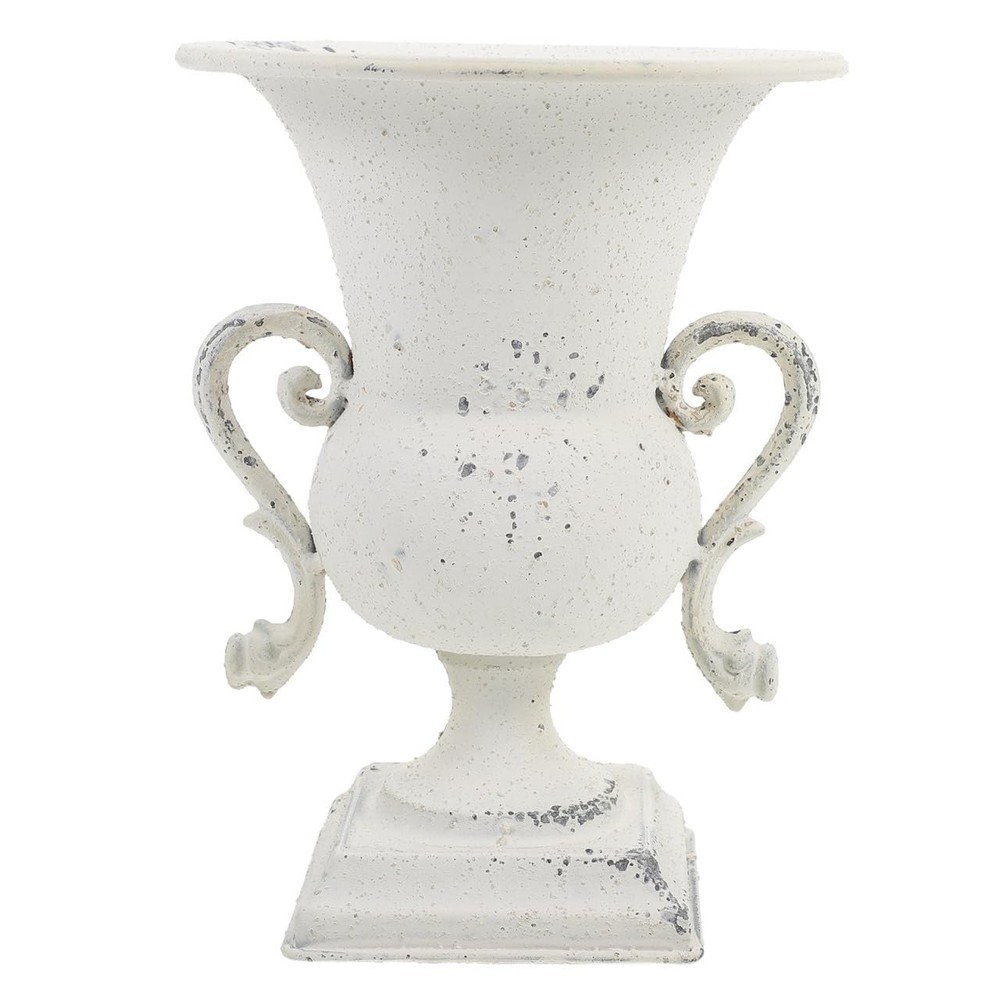 Vintage Roman Flower Pot 8.46In Retro Decorative Planter Vase for Home Weddin...