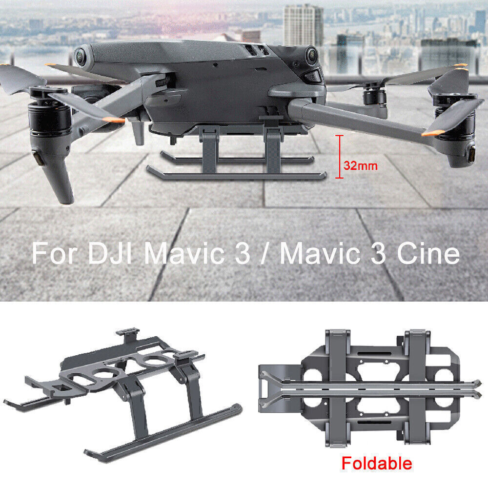 Foldable Landing Gear Extension Leg Increased 33mm For DJI Mavic 3 /CINE Drone