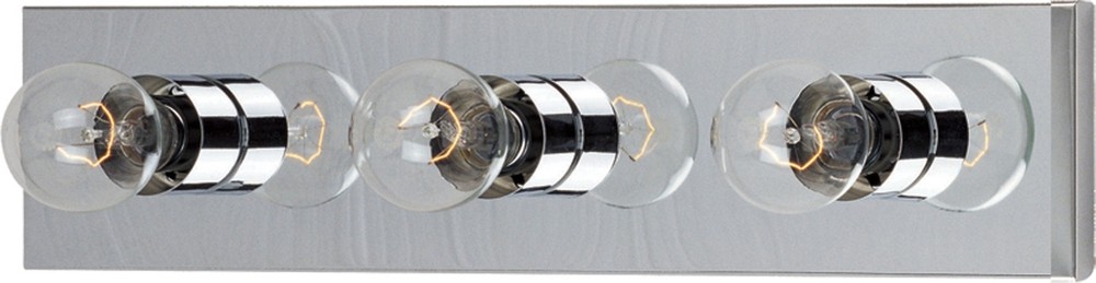 Maxim 4453 Chrome 18-Inch Vanity Strip with Essential Features