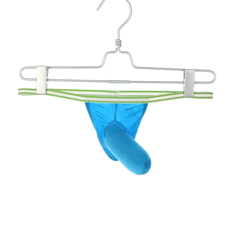 Mens Elephant Nose Pouch Underpants Sexy Underwear T-back Thongs G-string Briefs