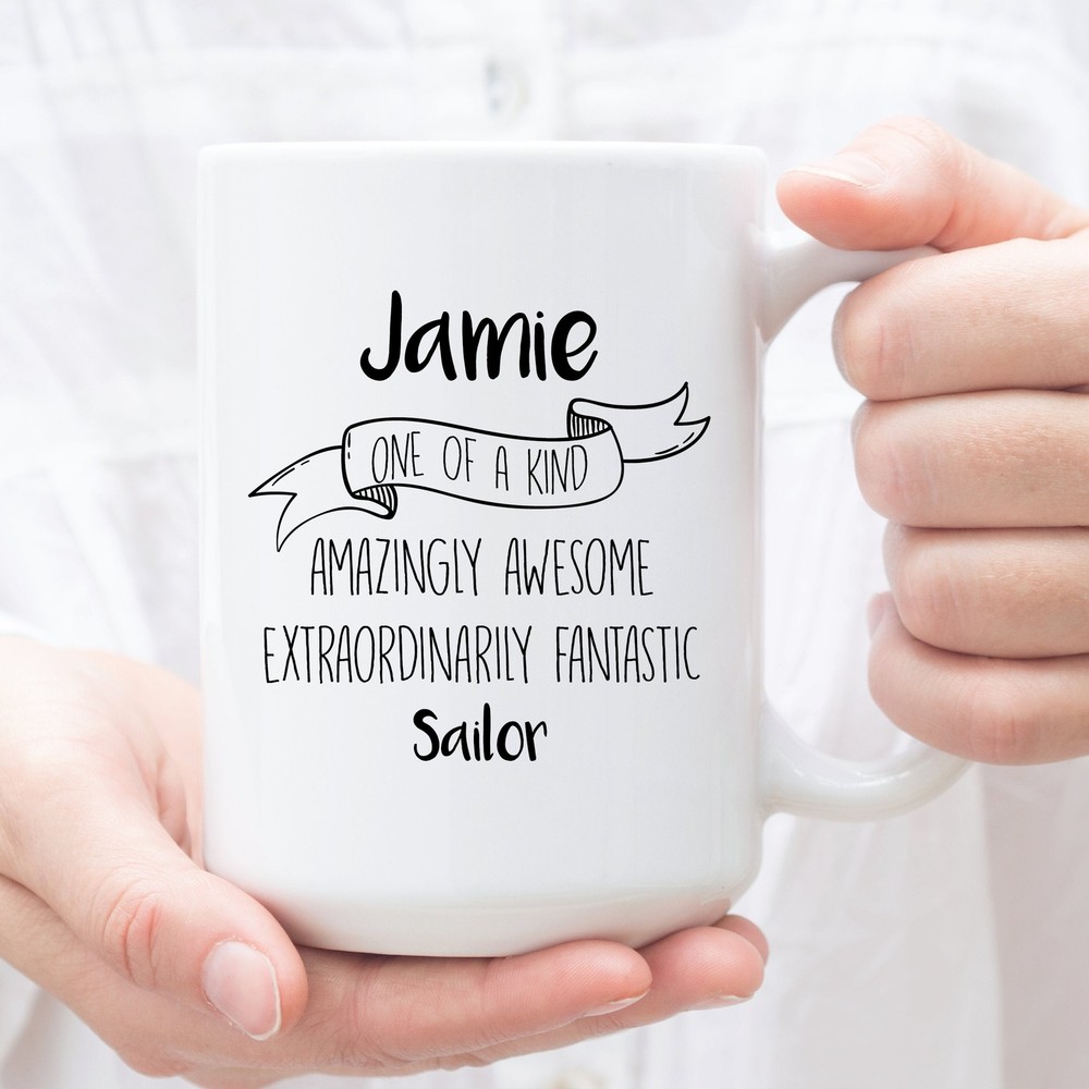 Personalized Coffee Mug For Sailor Custom Gifts For Sailor Perfect Christmas