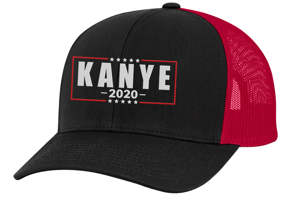 Kanye 2020 Presidential Election Campaign Adult Mesh Back Trucker Hat