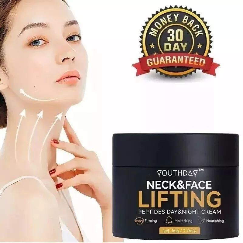 Anti-Aging Neck Cream with Hyaluronic Acid for Firming & Tightening - 50g