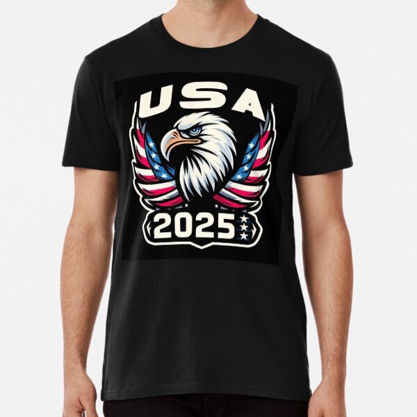 USA 2025 Premium Political Support Made in USA T-Shirt S-5XL