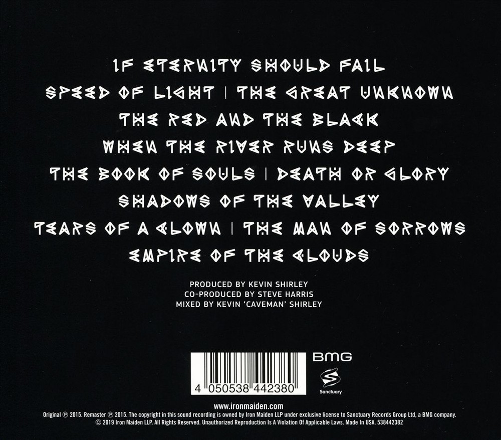 Iron Maiden Book of Souls Brand New CD Album