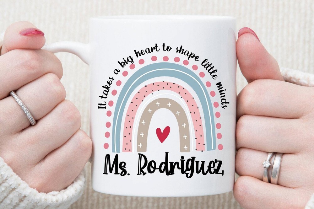 Personalized 6th Grade Teacher Mug Elementary Teacher Gift Appreciation Gift