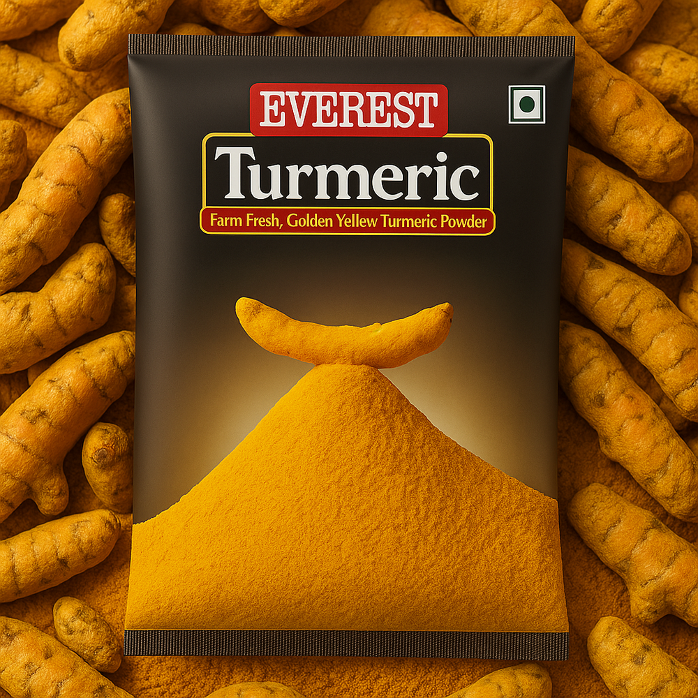 Premium Organic Turmeric Powder Pure Curcumin Indian Haldi Spice for Health