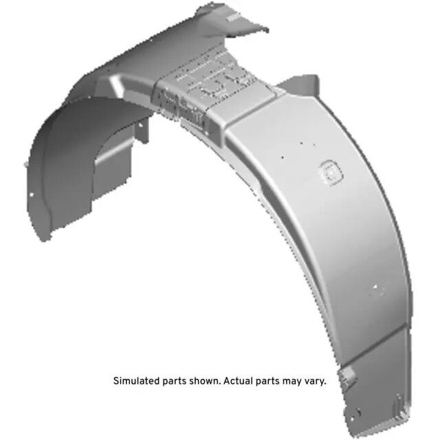 Genuine GM Driver Side Front Wheel Housing Liner Assembly 42802435