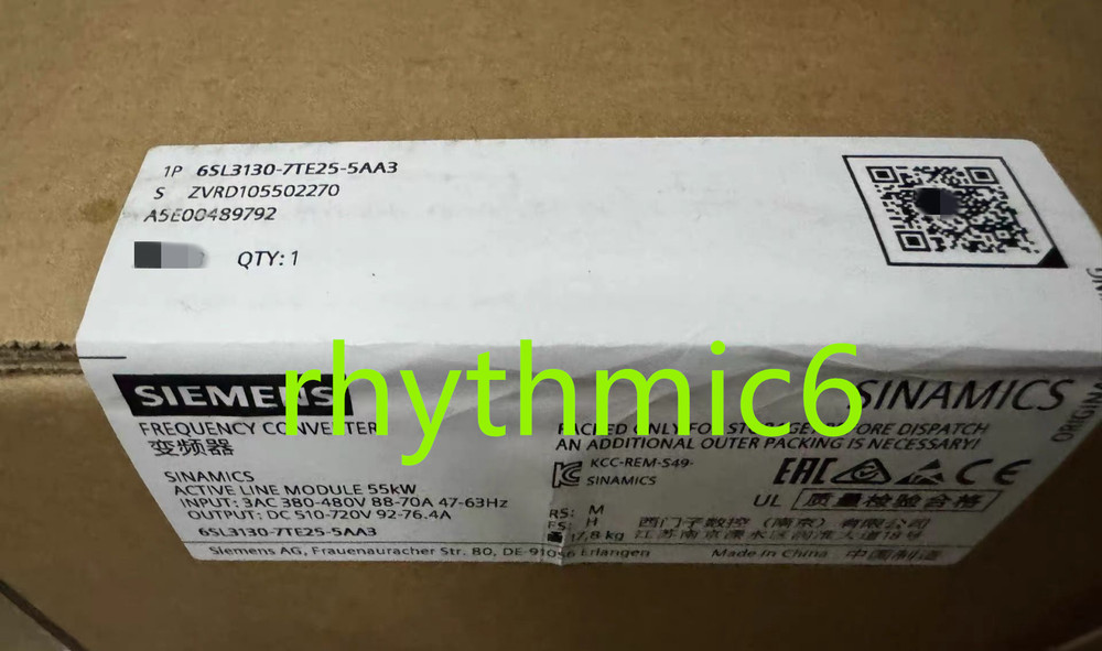 Brand New 6SL3130-7TE25-5AA3 Active line module