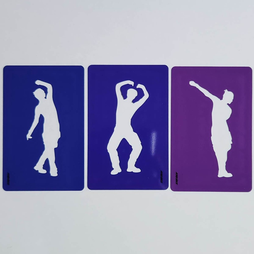 Seong Hwa Official Action card 3 Version Set Ateez The World Ep.2 Outlaw Kpop