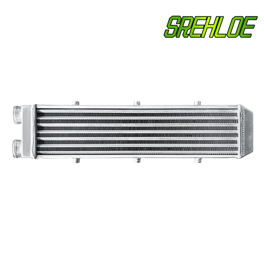 26x7x3 Universal Aluminum Front Mount Turbo Intercooler with 2 Inch Inlet Outlet