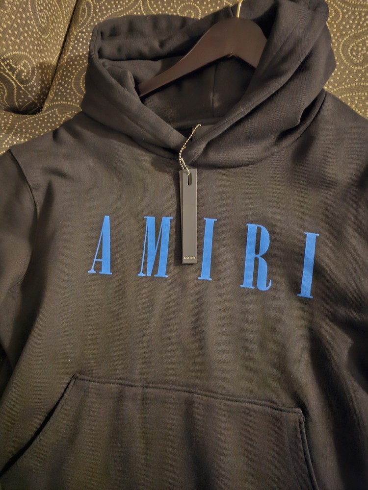 Amiri Black Hoodie