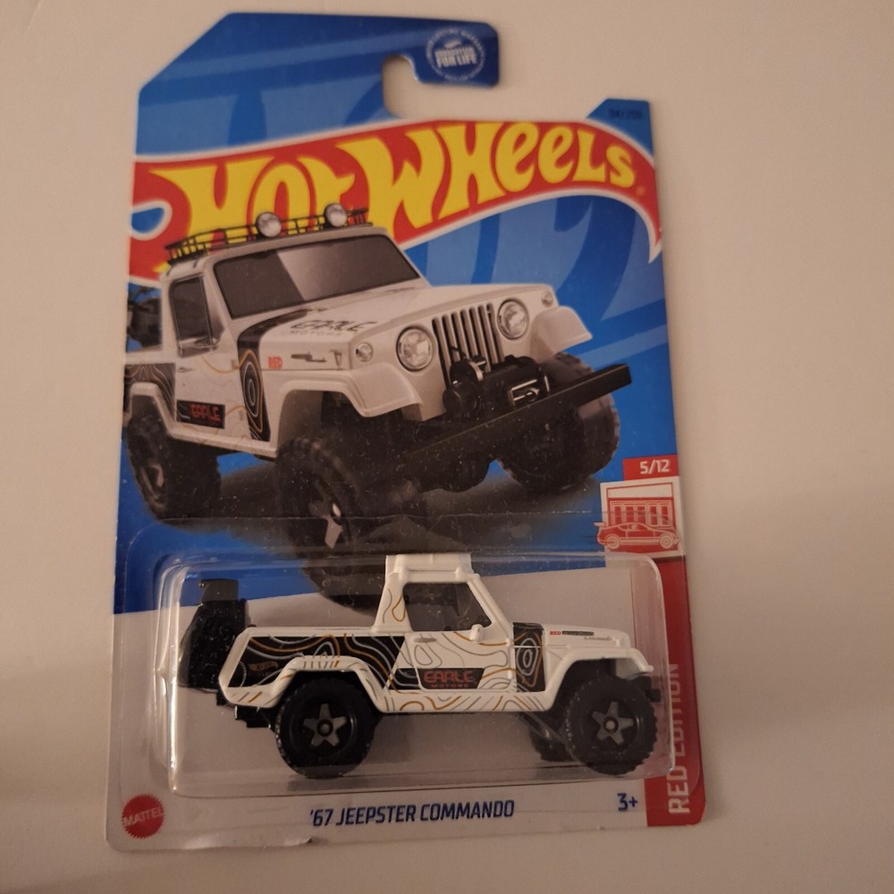 2023 Hot Wheels Red Edition 67 Jeepster Commando Target Exclusive New
