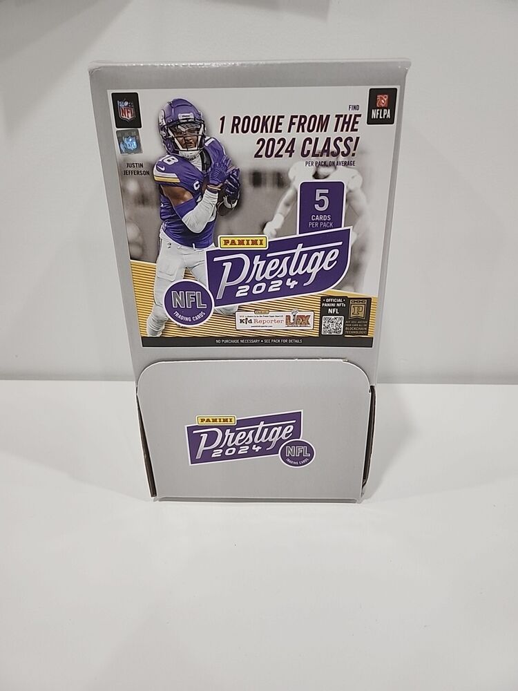 2024 Panini Prestige Football Gravity Feed Box 🔥 48 Sealed Packs 🔥