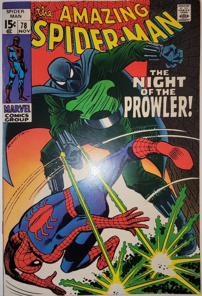 Amazing Spider-Man Silver Age #78 VF/NM 1st App Prowler 1969 Romita High Grade