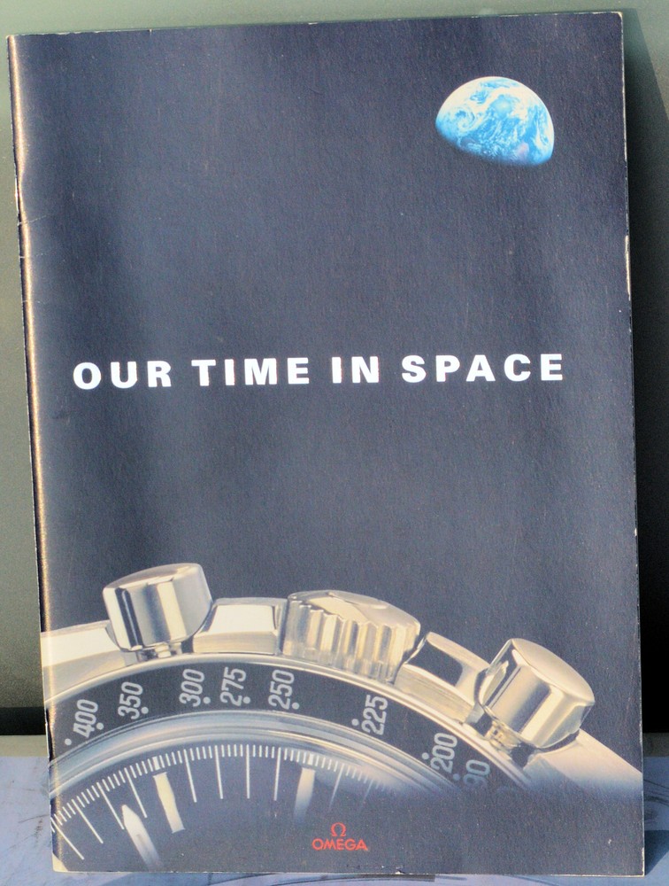 Rare 1994 Omega Our Time In Space German Book With Photos
