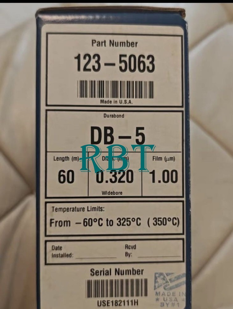Agilent 123-5063 Gas chromatography column brand new
