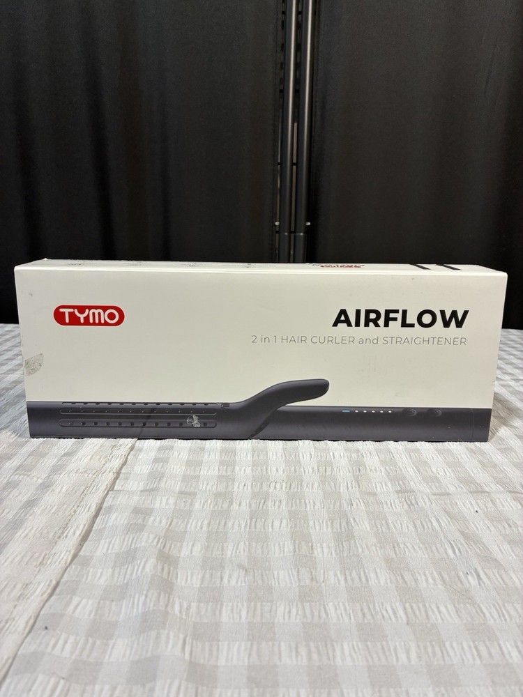 TYMO Airflow 2 In 1 Hair Curling Iron and Straightener 1.25 Inch Curler Wand