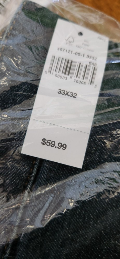 Gap Jeans 33x32 Straight Fit Dark Wash